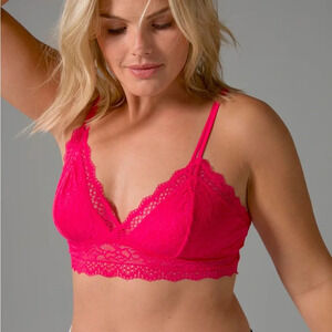 Soma embracable enchanting lace bralette sz M nwt